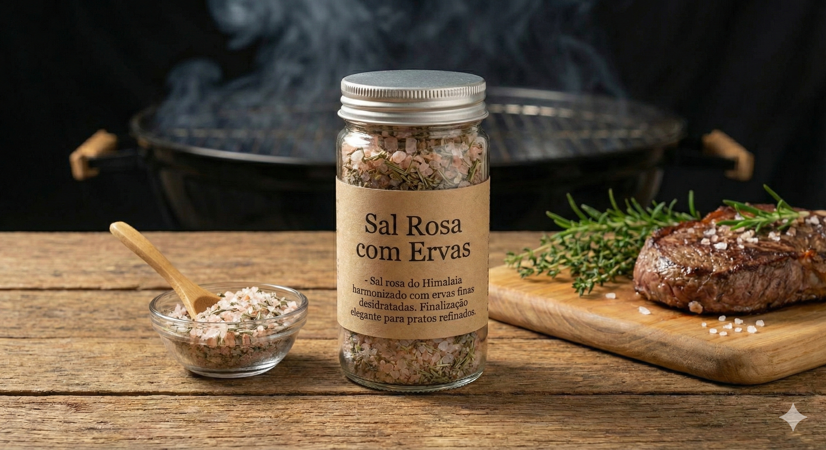 Sal Rosa com Ervas Cenzo